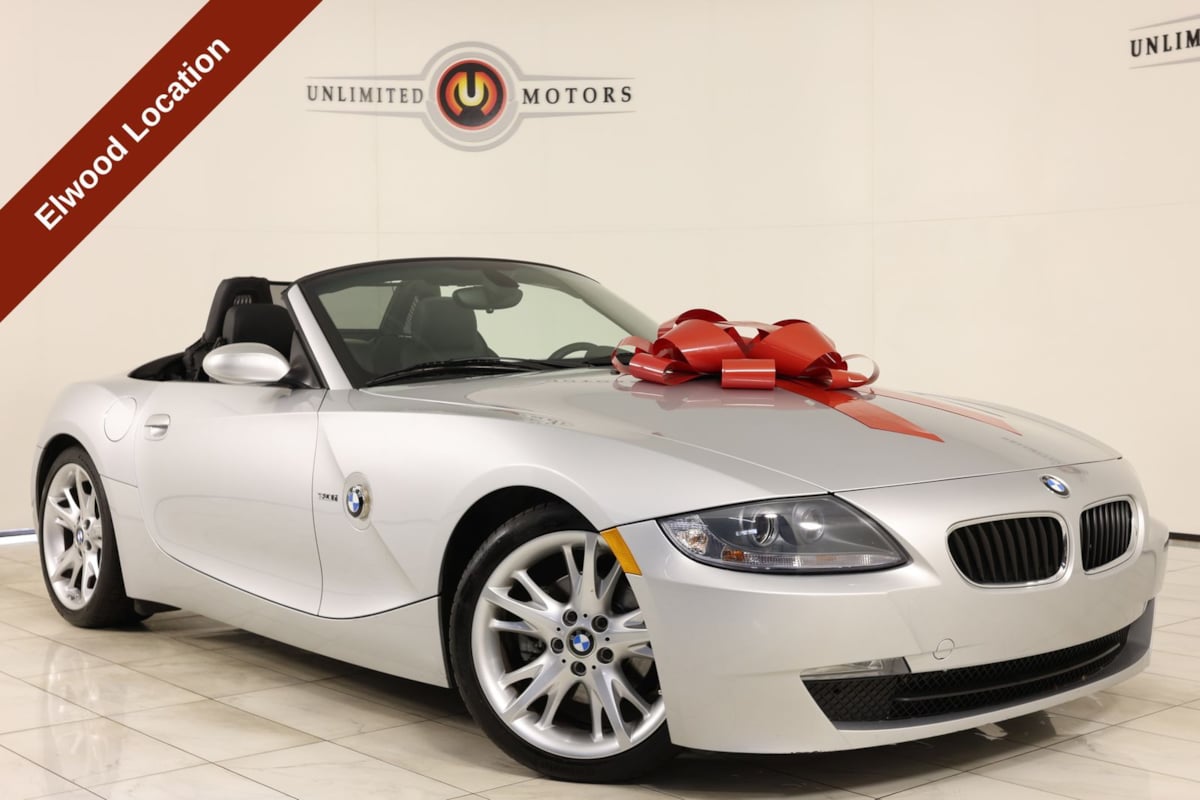 Titanium Silver Metallic 2008 BMW Z4 Convertible Rear-Wheel Drive Automatic