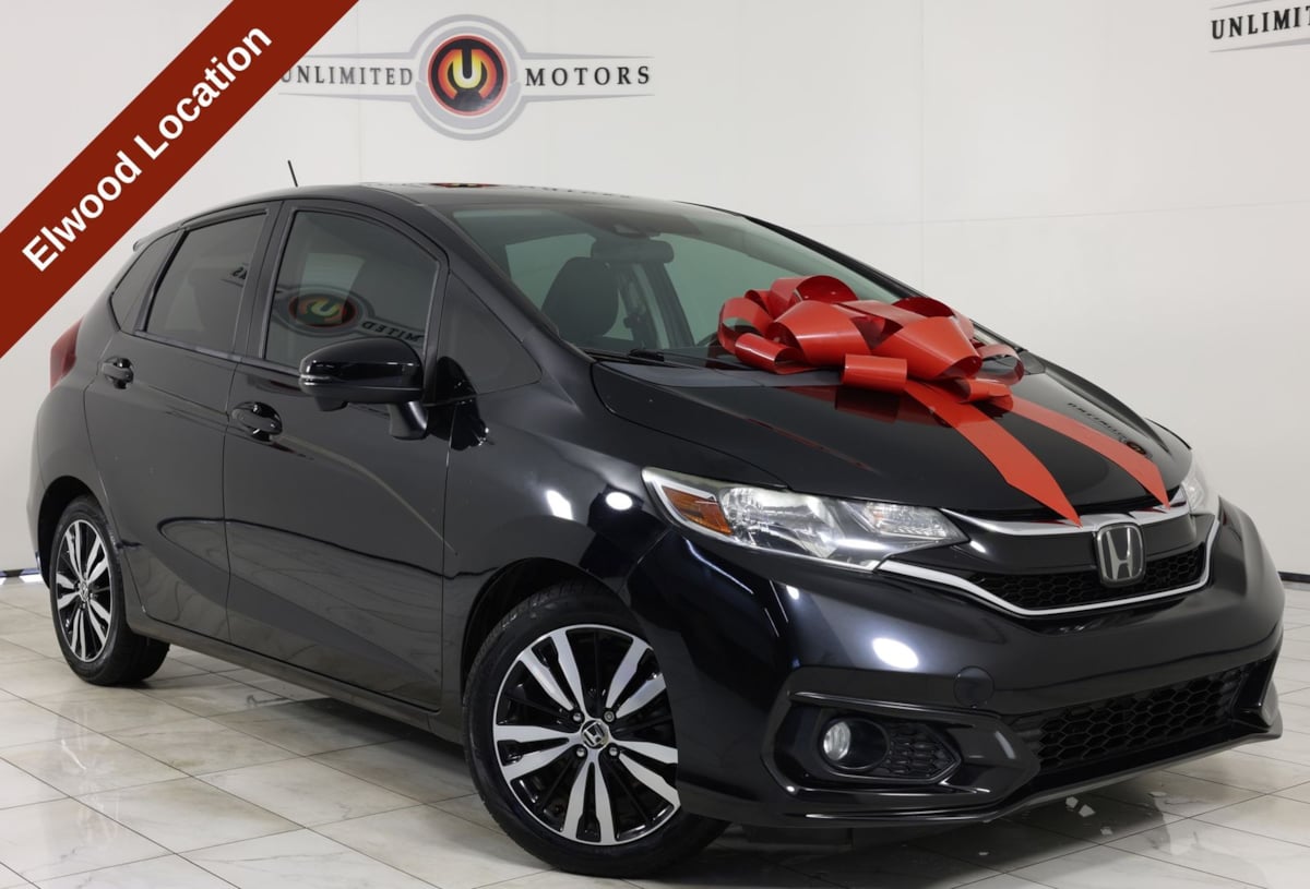 Crystal Black Pearl 2018 Honda Fit Hatchback Front-Wheel Drive Automatic