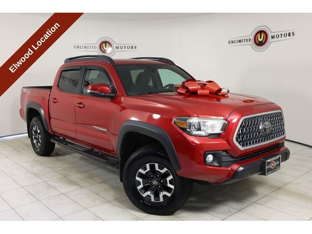 Barcelona Red Metallic 2019 Toyota Tacoma Pickup Truck Four-Wheel Drive Automatic