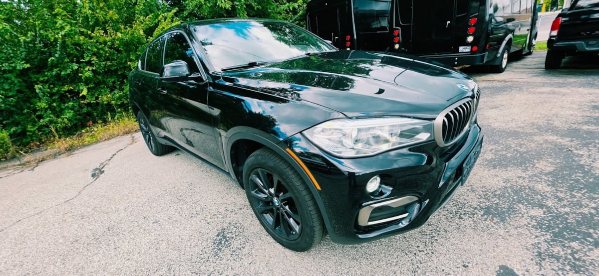 Jet Black 2017 BMW X6 SUV / Crossover All-Wheel Drive Automatic