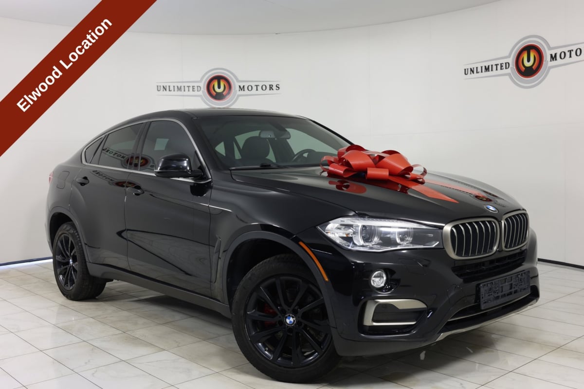 Jet Black 2017 BMW X6 SUV / Crossover All-Wheel Drive Automatic