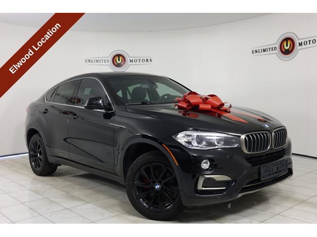 Jet Black 2017 BMW X6 SUV / Crossover All-Wheel Drive Automatic