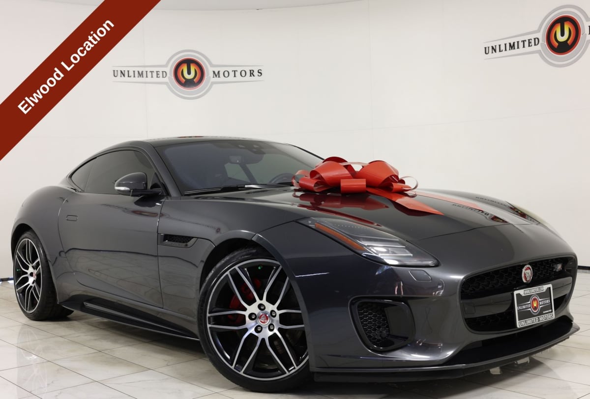 Gray 2020 Jaguar F-TYPE Coupe Rear-Wheel Drive Automatic