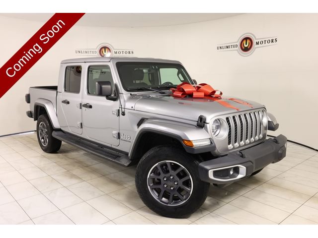 Billet Silver Metallic 2021 Jeep Gladiator Pickup Truck Four-Wheel Drive Automatic
