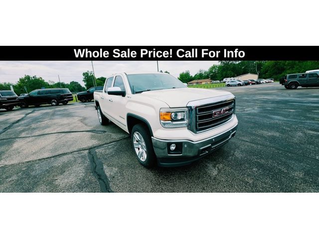 White Diamond Clearcoat 2014 GMC Sierra 1500 Pickup Truck Four-Wheel Drive Automatic