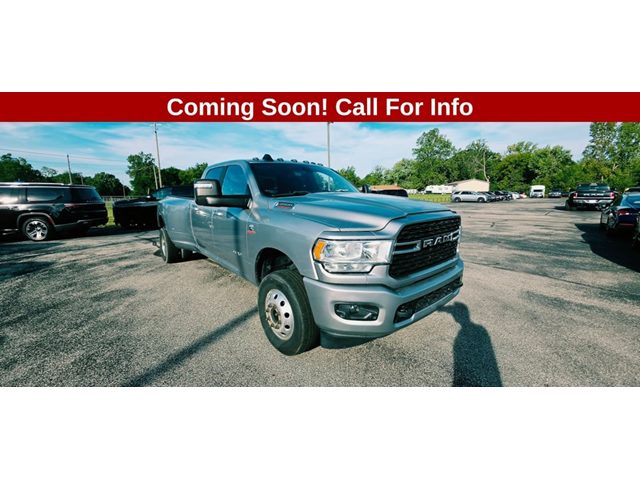 Billet Silver Metallic 2023 RAM 3500 Pickup Truck Four-Wheel Drive Automatic