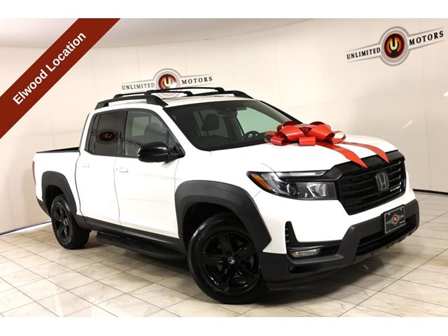 Platinum White Pearl 2021 Honda Ridgeline Pickup Truck All-Wheel Drive Automatic