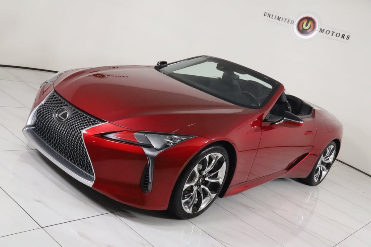 Sold 2021 Lexus LC 500 Convertible in Westfield