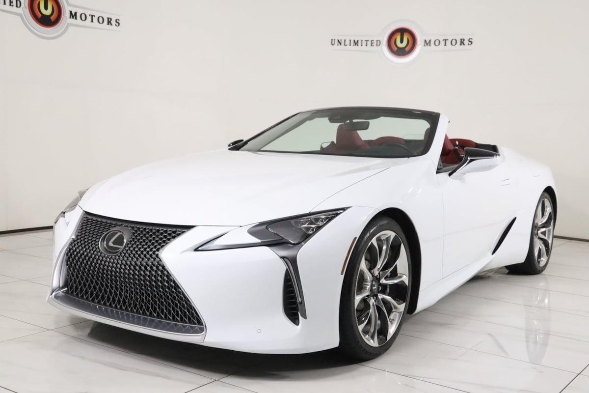 非売品Lexus LC500 Convertible 左ハンドル車ホワイト Sold 2022 Lexus LC 500 Convertible in Westfield