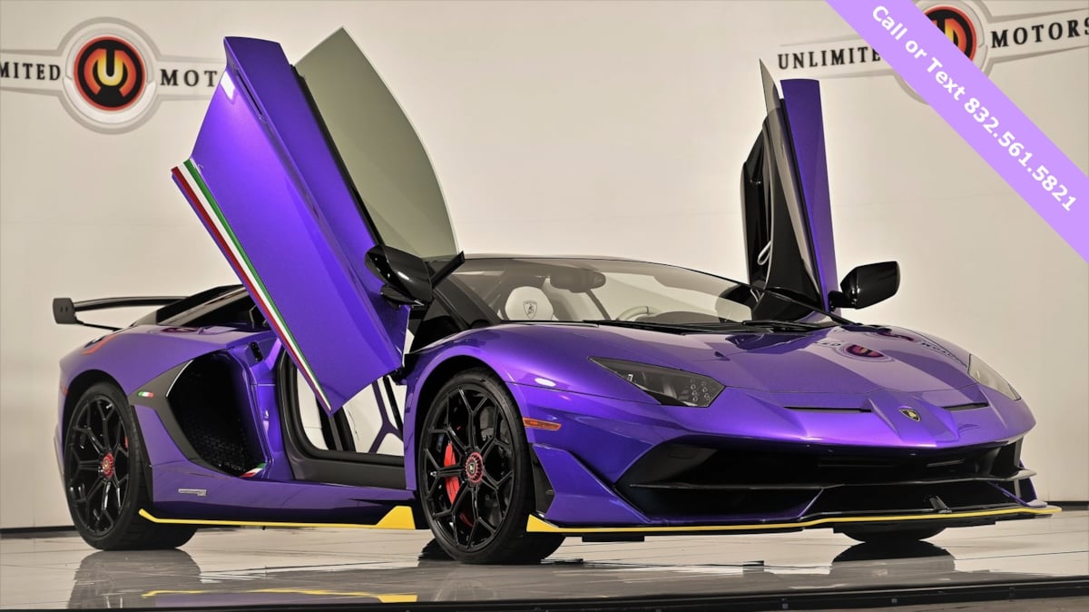 2021 Lamborghini Aventador SVJ Roadster photo 3