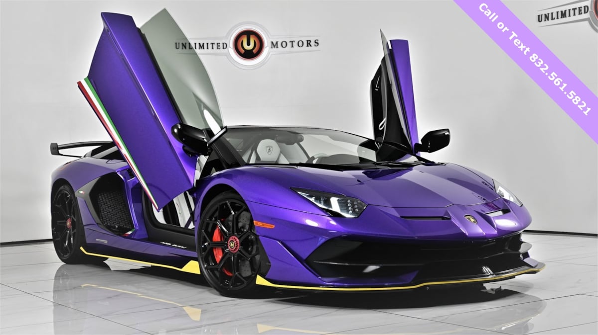 アイドロンLamborghiniAventadoSVJ63Roadster Available | 2021 Lamborghini Aventador SVJ 63 Roadster This