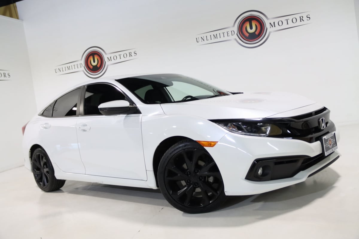 Sold 2021 Honda Civic Sedan Sport in Fishers