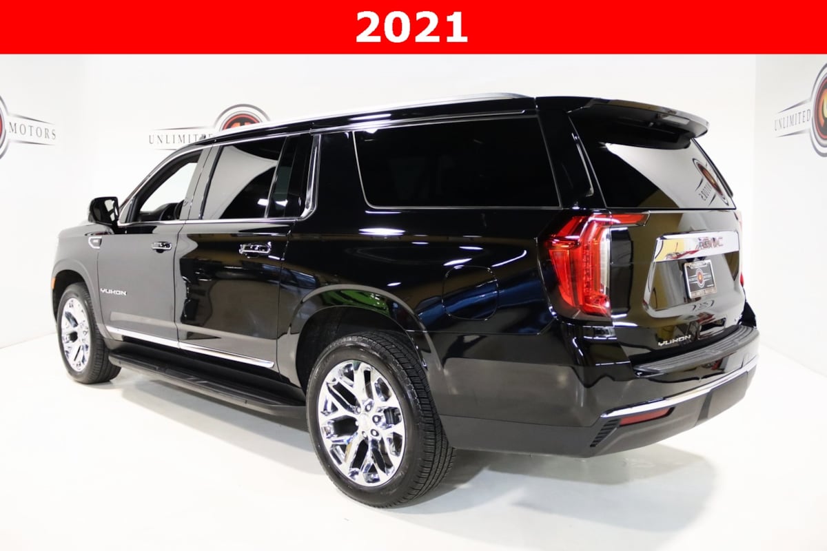 2021+ GMC YUKON用24インチフォージドグロスブラックマルチスポークスタイルホイールリムフィット 2021 GMC YUKON XL SLT QUADS THIRD ONYX BLACK 4K WALKAROUND 14743Z SOLD!