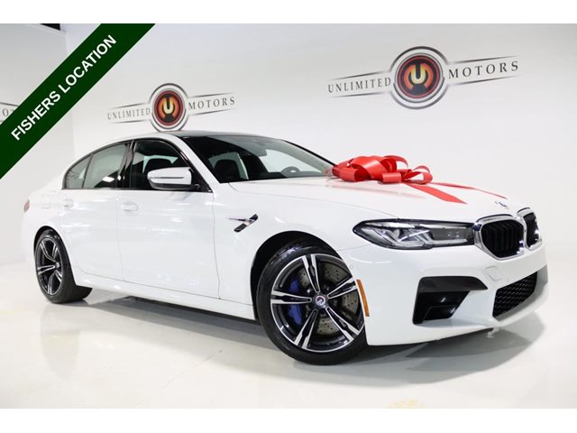 Alpine White 2023 BMW M5 Sedan All-Wheel Drive 8-Speed Automatic