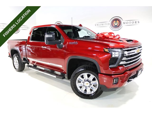Radiant Red 2025 Chevrolet Silverado 2500HD Pickup Truck Four-Wheel Drive Automatic