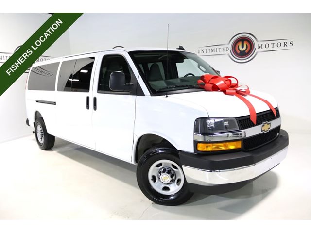 Summit White 2025 Chevrolet Express Van Rear-Wheel Drive Automatic