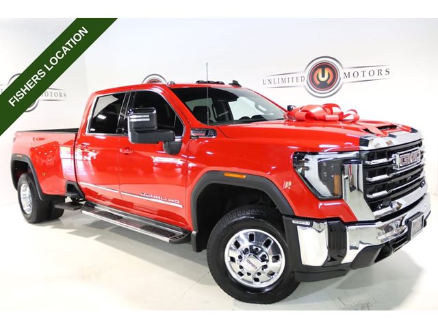 Cardinal Red 2026 GMC Sierra 3500HD Pickup Truck Four-Wheel Drive Automatic