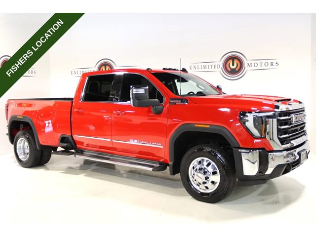 Cardinal Red 2026 GMC Sierra 3500HD Pickup Truck Four-Wheel Drive Automatic