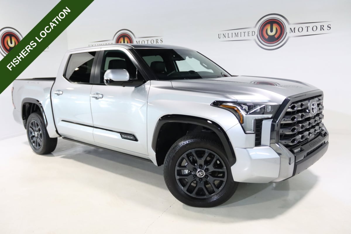 Celestial Silver Metallic 2024 Toyota Tundra Pickup Truck Four-Wheel Drive Automatic