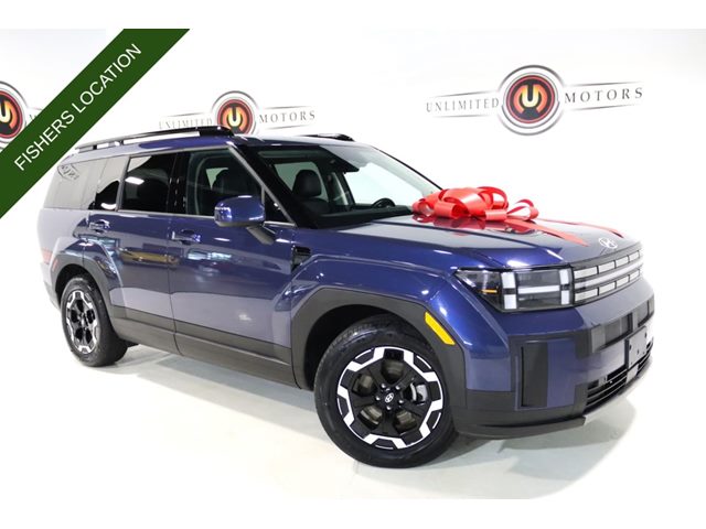 Blue 2025 Hyundai Santa Fe SUV / Crossover All-Wheel Drive Automatic