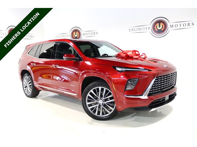 Cherry Red Tintcoat 2025 Buick Enclave Avenir AWD SUV / Crossover Four-Wheel Drive Automatic