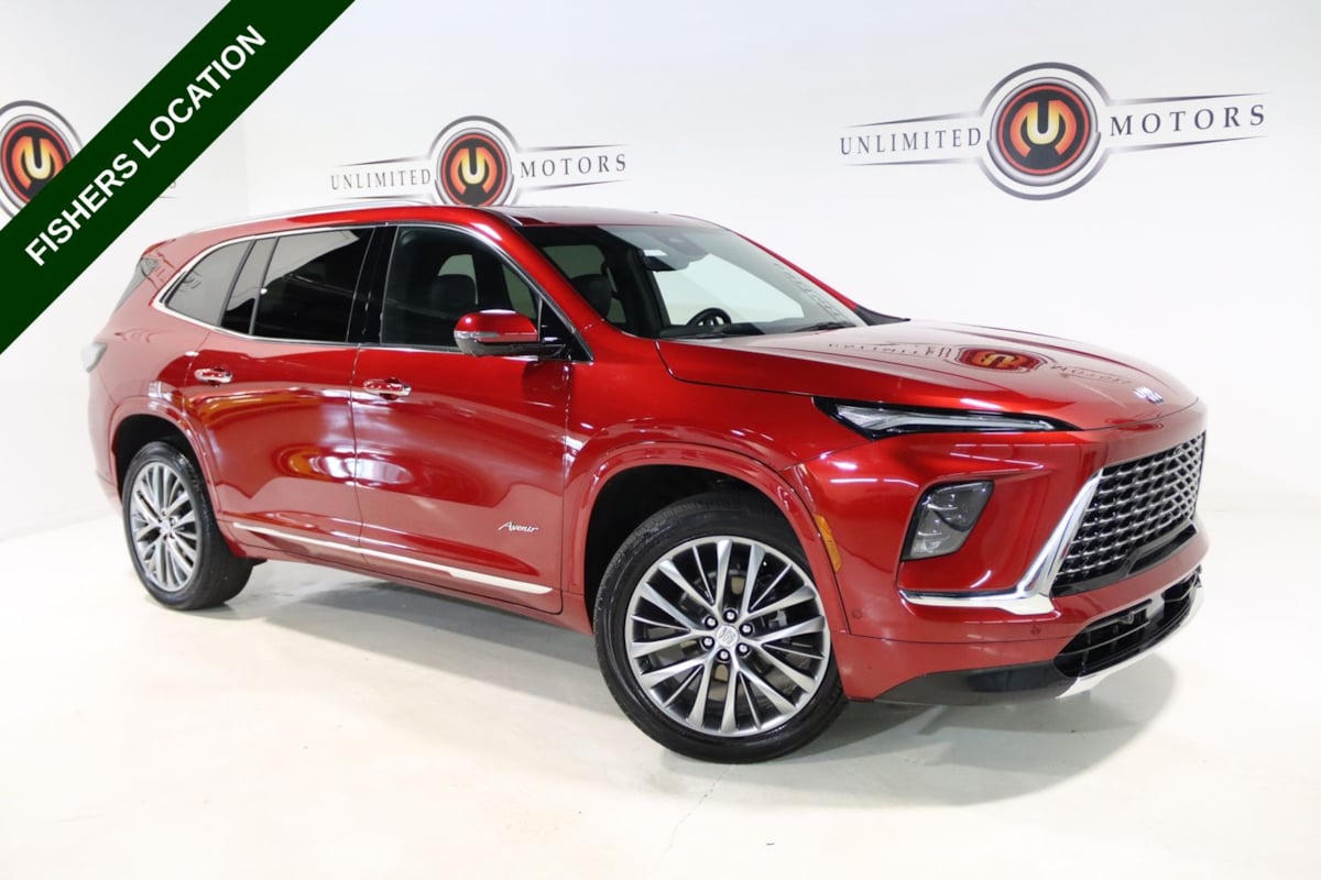Cherry Red 2025 Buick Enclave SUV / Crossover Four-Wheel Drive Automatic