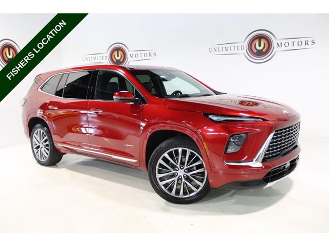 Cherry Red 2025 Buick Enclave SUV / Crossover Four-Wheel Drive Automatic