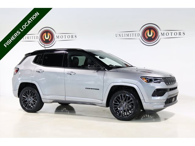 Billet Silver Metallic 2022 Jeep Compass SUV / Crossover Four-Wheel Drive Automatic