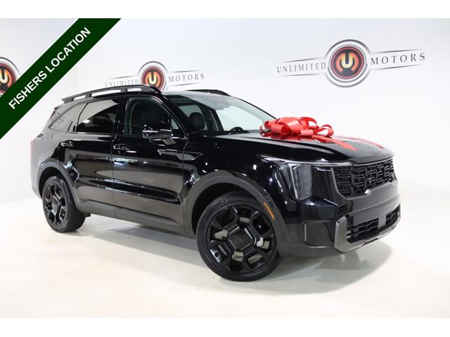 Ebony Black 2025 Kia Sorento SUV / Crossover All-Wheel Drive Automatic