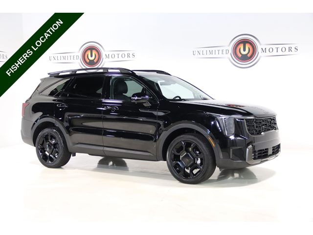 Ebony Black 2025 Kia Sorento SUV / Crossover All-Wheel Drive Automatic