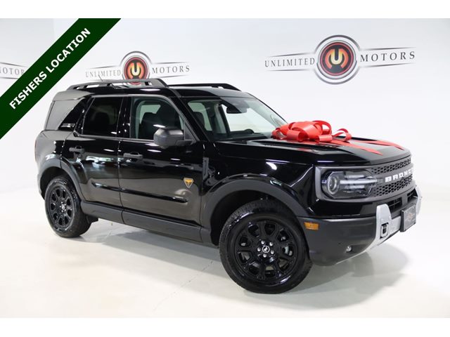 Shadow Black 2025 Ford Bronco Sport Badlands AWD SUV / Crossover All-Wheel Drive Automatic
