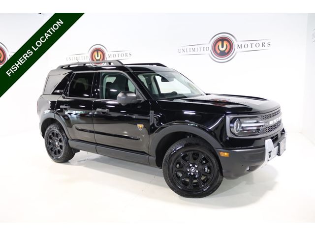 Shadow Black 2025 Ford Bronco Sport SUV / Crossover All-Wheel Drive Automatic