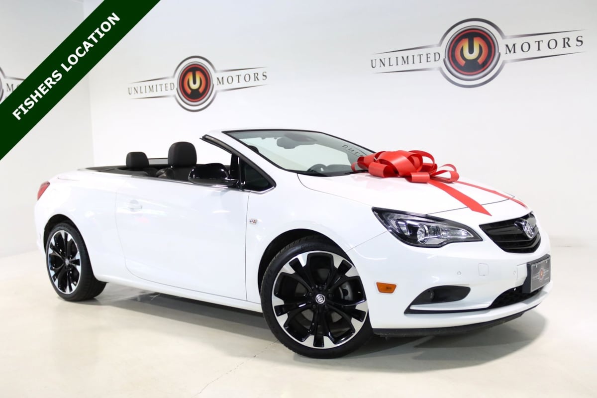 Summit White 2018 Buick Cascada Sport Touring FWD Convertible Front-Wheel Drive Automatic