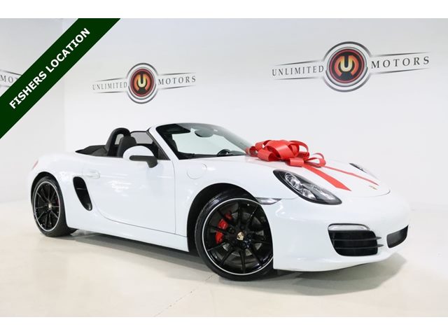 White 2014 Porsche Boxster S RWD Convertible Rear-Wheel Drive Automatic