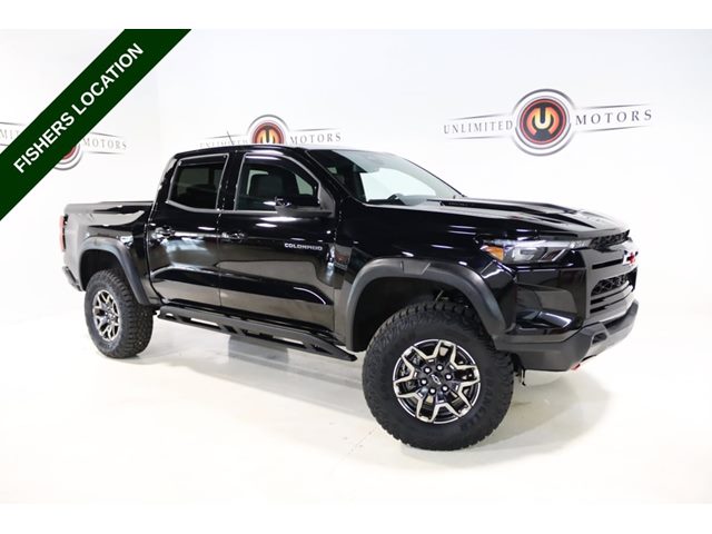 Black 2026 Chevrolet Colorado Pickup Truck Four-Wheel Drive Automatic