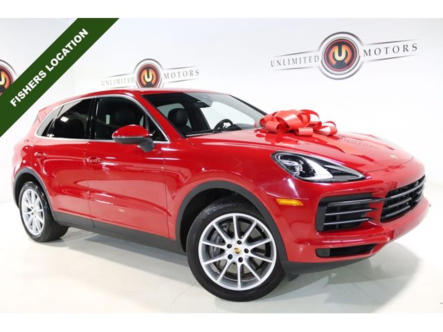Carmine Red 2022 Porsche Cayenne SUV / Crossover All-Wheel Drive Automatic