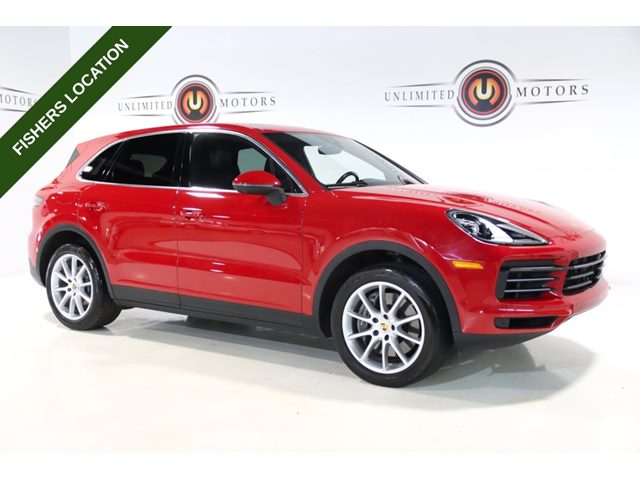 Carmine Red 2022 Porsche Cayenne SUV / Crossover All-Wheel Drive Automatic