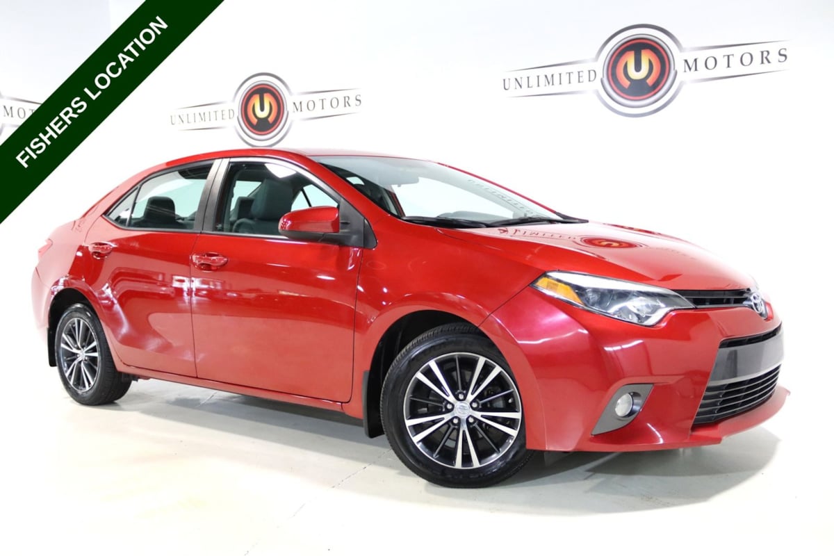 Barcelona Red Metallic 2016 Toyota Corolla Sedan Front-Wheel Drive Automatic