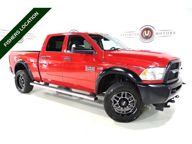 Flame Red Clearcoat 2016 RAM 3500 Pickup Truck Four-Wheel Drive Automatic