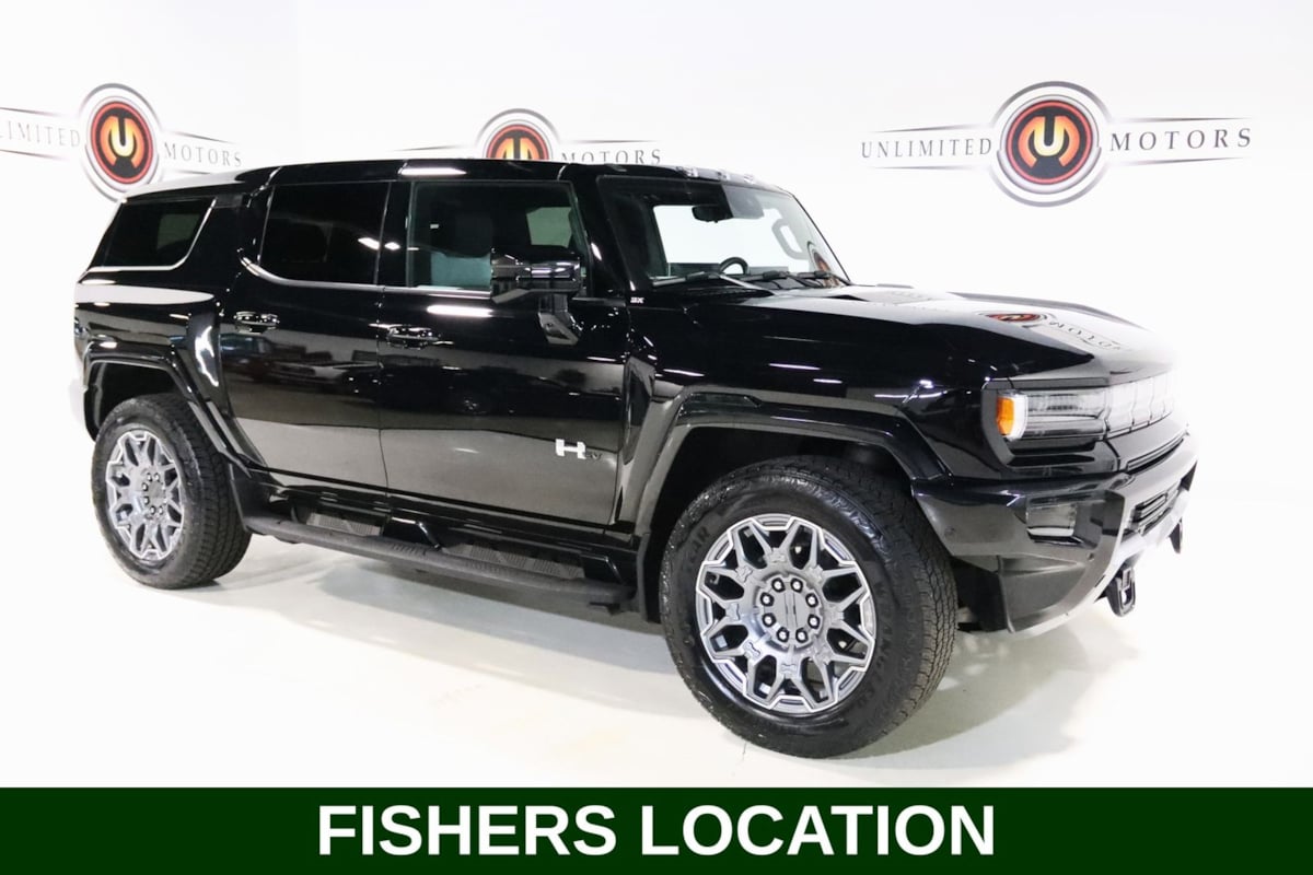 Black 2025 GMC Hummer EV SUV SUV / Crossover All-Wheel Drive Automatic