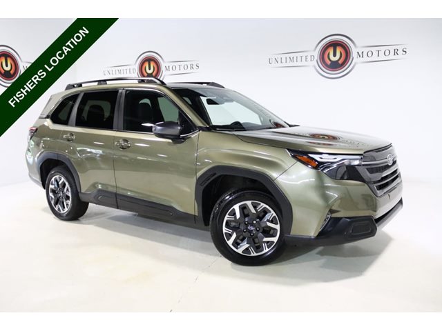 Green Metallic 2026 Subaru Forester SUV / Crossover All-Wheel Drive Automatic