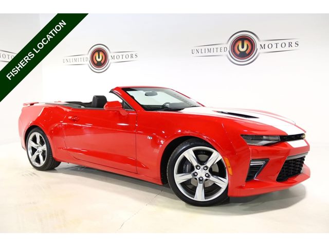 Red 2018 Chevrolet Camaro Convertible Rear-Wheel Drive Automatic