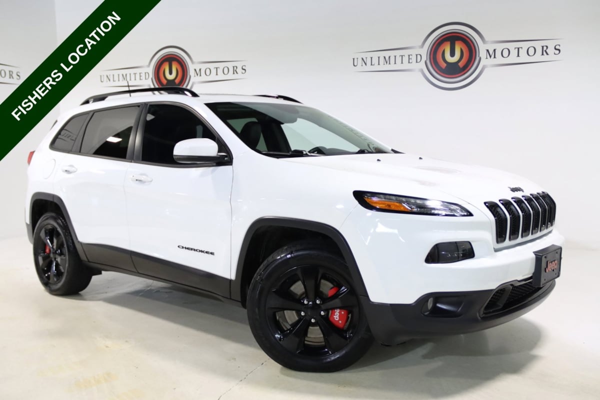 Bright White Clearcoat 2017 Jeep Cherokee SUV / Crossover Four-Wheel Drive Automatic