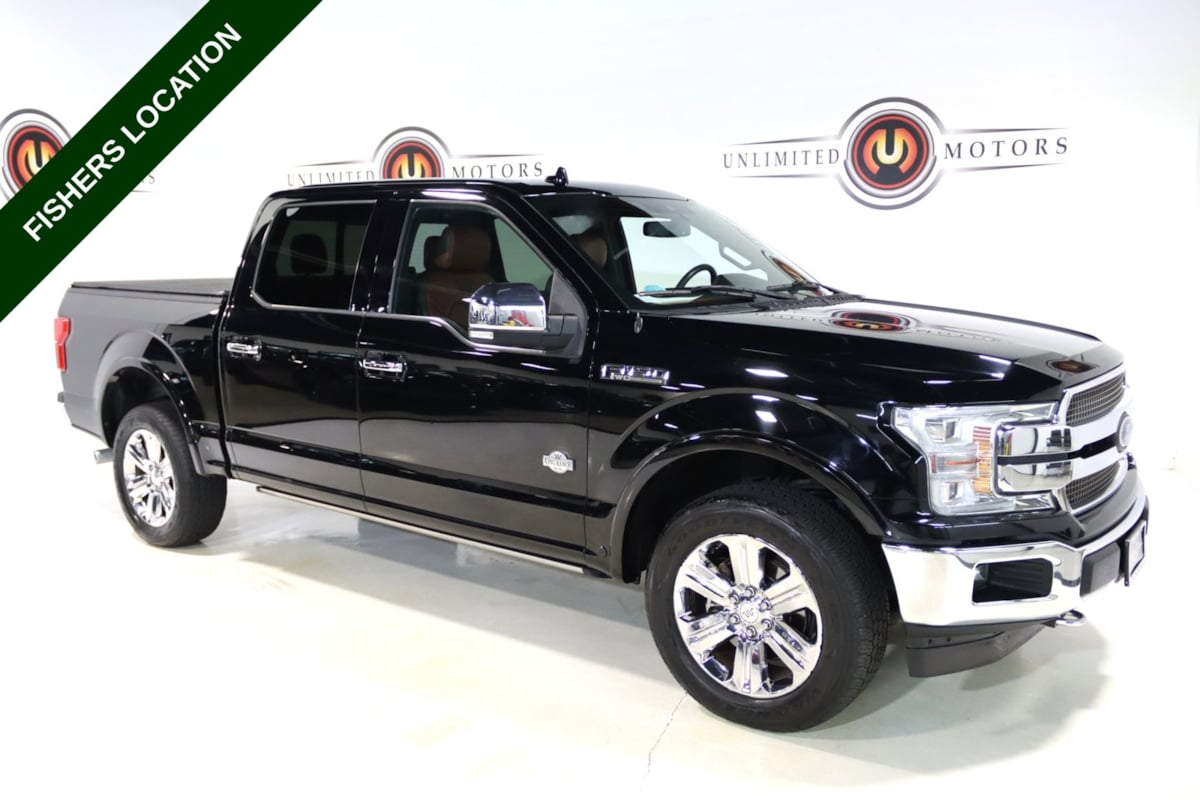 Shadow Black 2018 Ford F-150 Pickup Truck Four-Wheel Drive Automatic