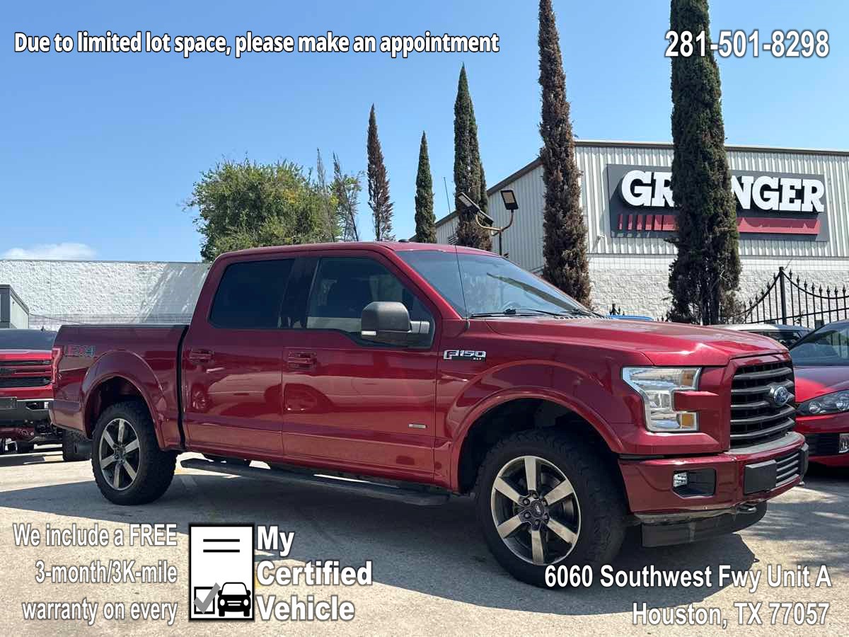 2017 Ford F-150 XLT 4WD SuperCrew 5.5' Box