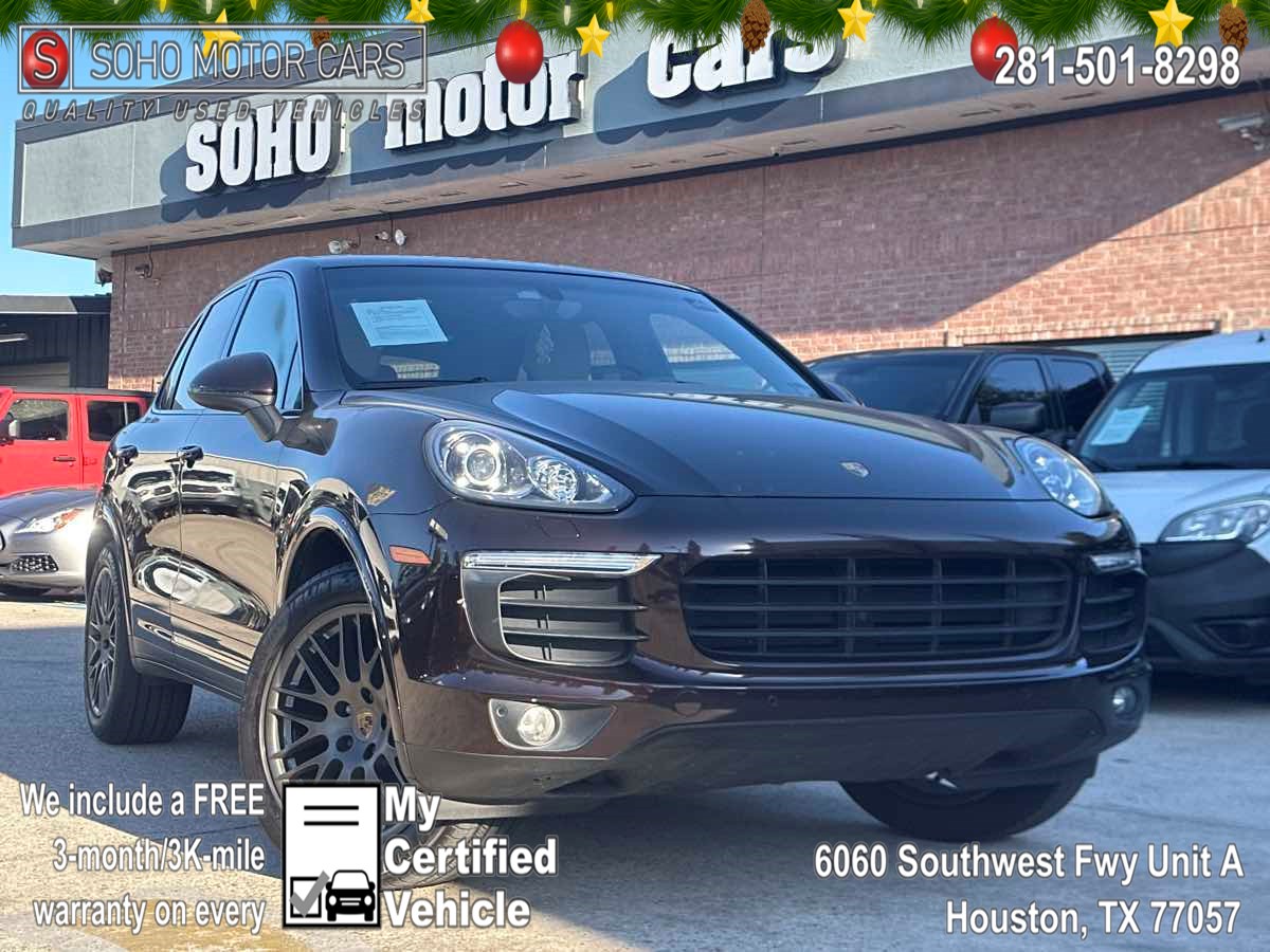 2017 Porsche Cayenne Platinum AWD Package