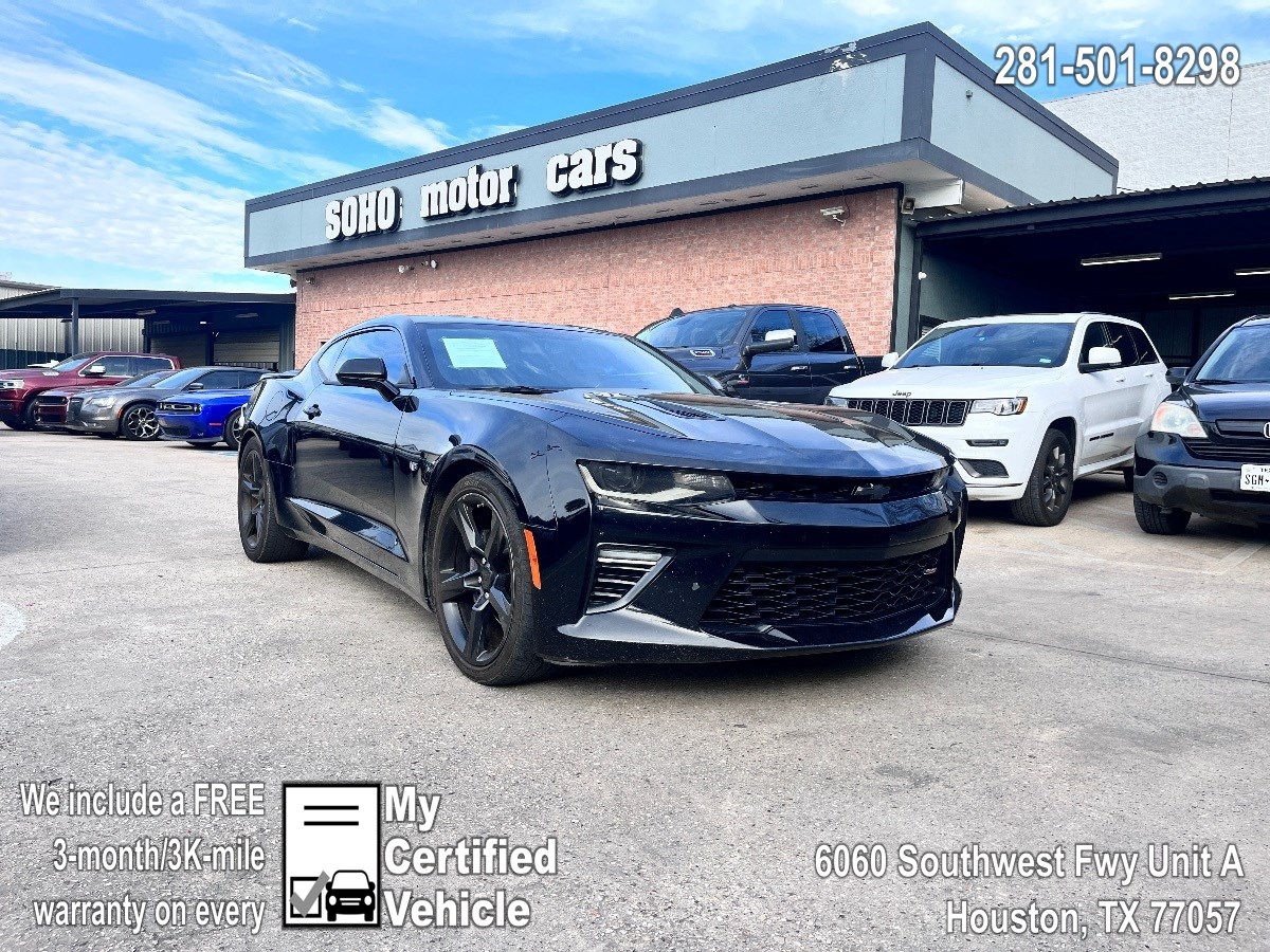 2018 Chevrolet Camaro 1SS 6 Speed Manuel Transmision