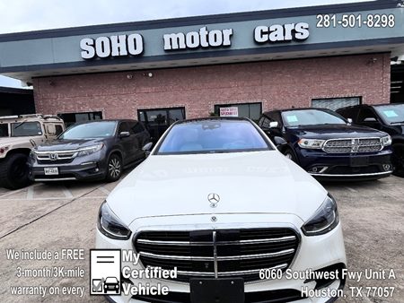 Certified Pre-Owned 2022 Mercedes-Benz S 500 4MATIC Sedan