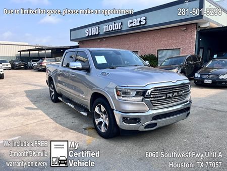 Certified Pre-Owned 2019 Ram 1500 Laramie 4x2 Crew Cab 5'7" Box