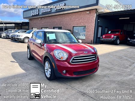 Certified Pre-Owned 2014 MINI Cooper Paceman